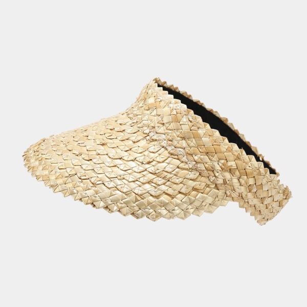 A A. Palma Braided Visor hat