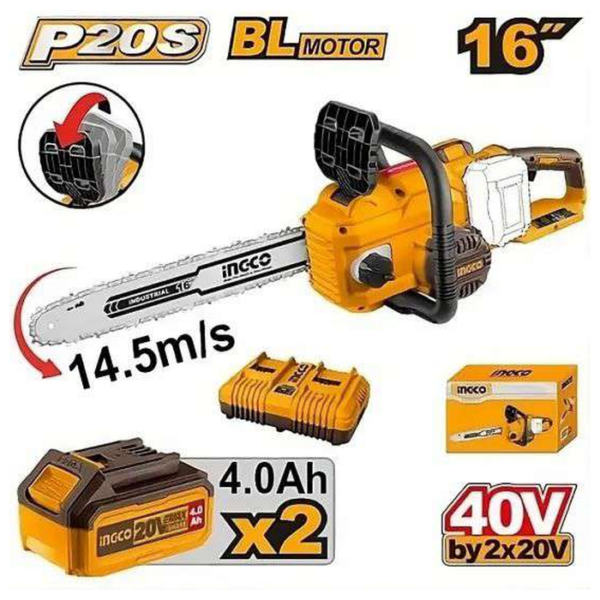 Brushless Chain Saw INGCO