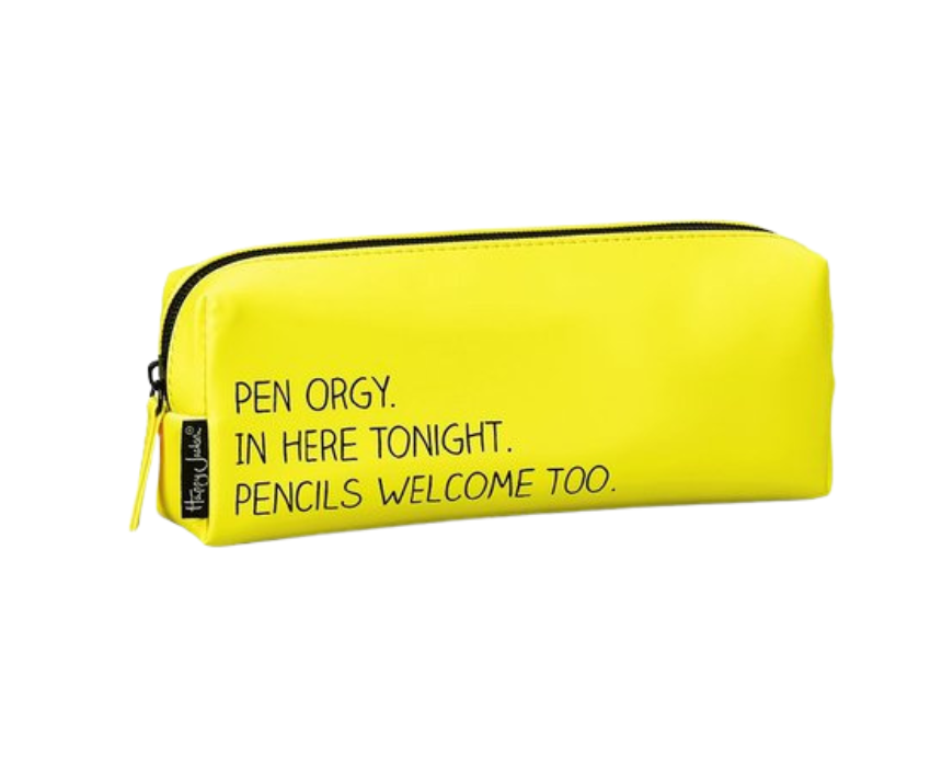 11 Pen Orgy Vinyl Pencil Case - Image 1