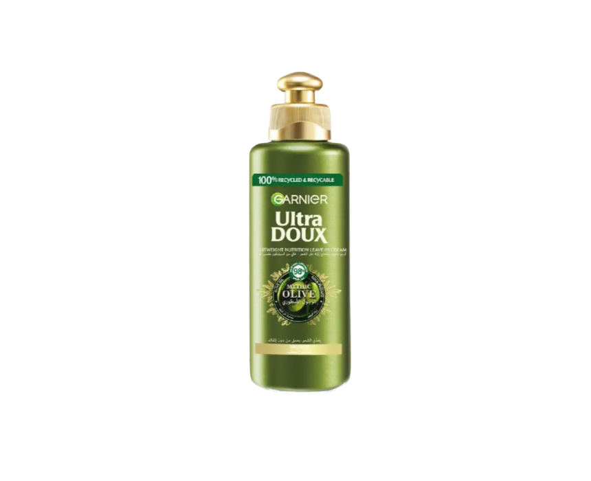 11 Garnier Ultra Doux Olive Mythic Leave In Cream - Image 1