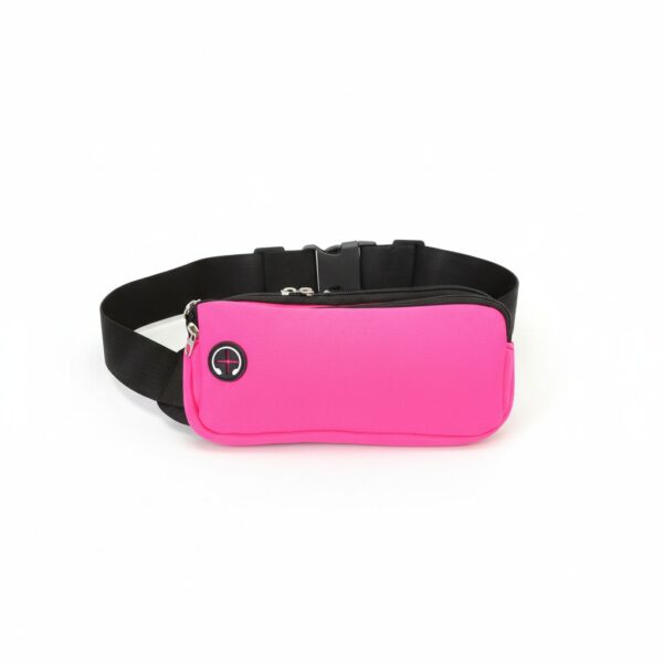 Sport Elastic Waist Phone Holder Bag Pink #Mlk0315-7Pk