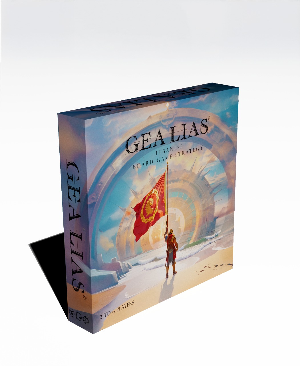 1111100481121 Gealias Lebanese Board Game