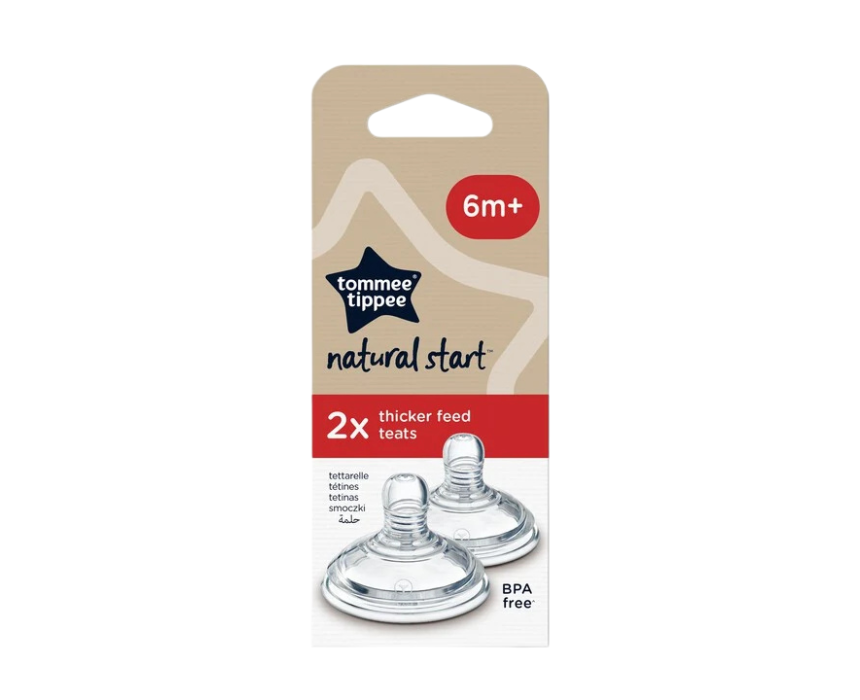 12 Baby Thick Feed Teats Tommee Tippee - Image 1