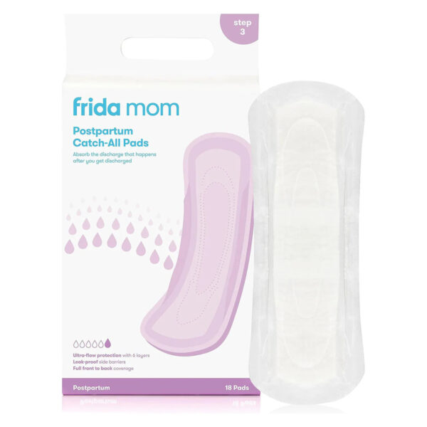 Postpartum Maternity Catch-All Pads for Maximum Absorbancy 18 pieces