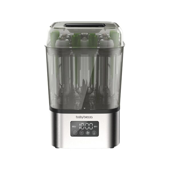 SuperQuick Baby Bottle Sterilizer & Dryer (Stainless) – Sterilizes & Dries in 10 Minutes