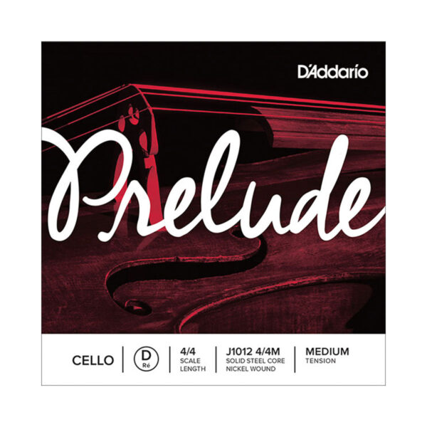 D’Addario J1012 4/4M Prelude Single D Cello String