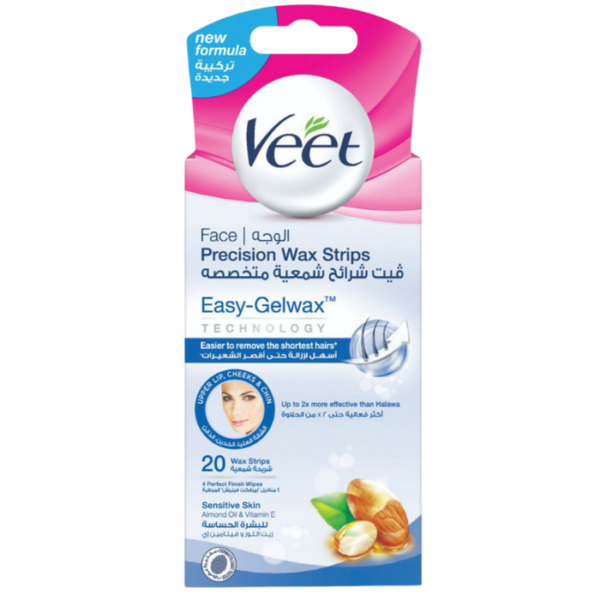 Sensitive Face Wax Strips Veet