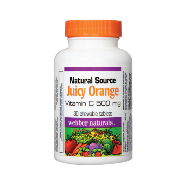 Orange Vitamin C Chewable Tablets