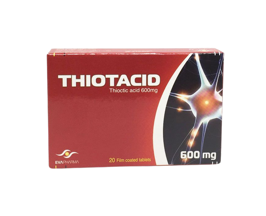 13 Thiotacid Film Coated Tablets For Diabetic Polyneuropathy Relief - Image 1