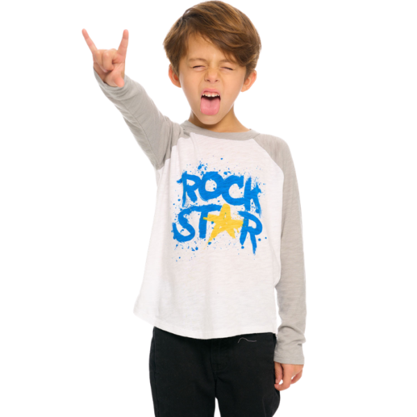 Rock Star Boys Long Sleeve Tshirt