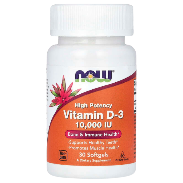 Vitamin D Supplement NOW