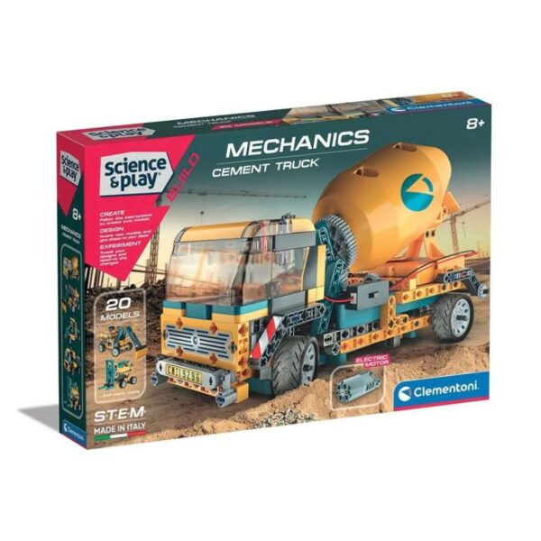 Clementoni Science & Play Mechanics Cement Truck