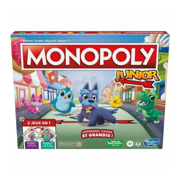 Monopoly Junior 2 In 1 Game (French)