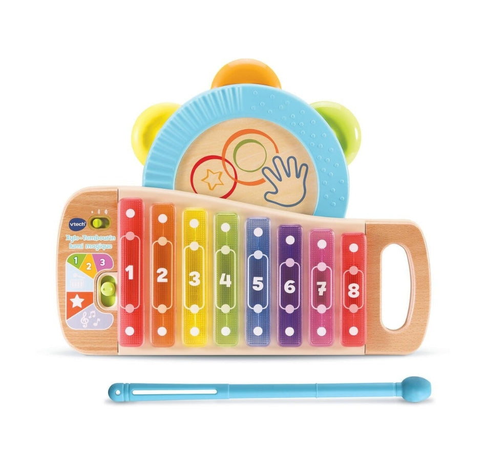 147696-1_8d43d60b-d00f-432b-b7ed-e067f8b2719d Vtech Wooden Xylo-Tambourin Lumi Magique