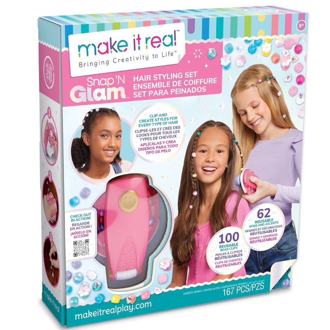 1760 Make It Real Snap N Glam Hair Styling Set