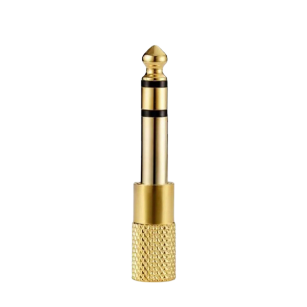 3.5mm to 6.5mm Headphone Jack Adapter | Gold-Plated Audio Converter