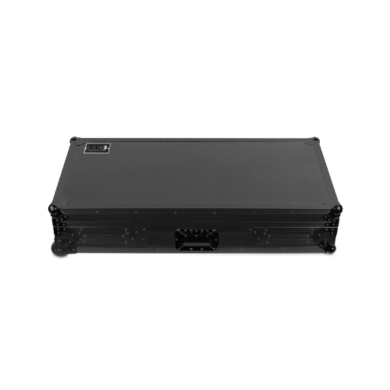 1_45ff8a11-4ac8-4cb8-935c-e66cfb5860ba UDG Ultimate Flight Case Set Pioneer CDJ-3000 / A9, (Laptop Shelf + Wheels), Black