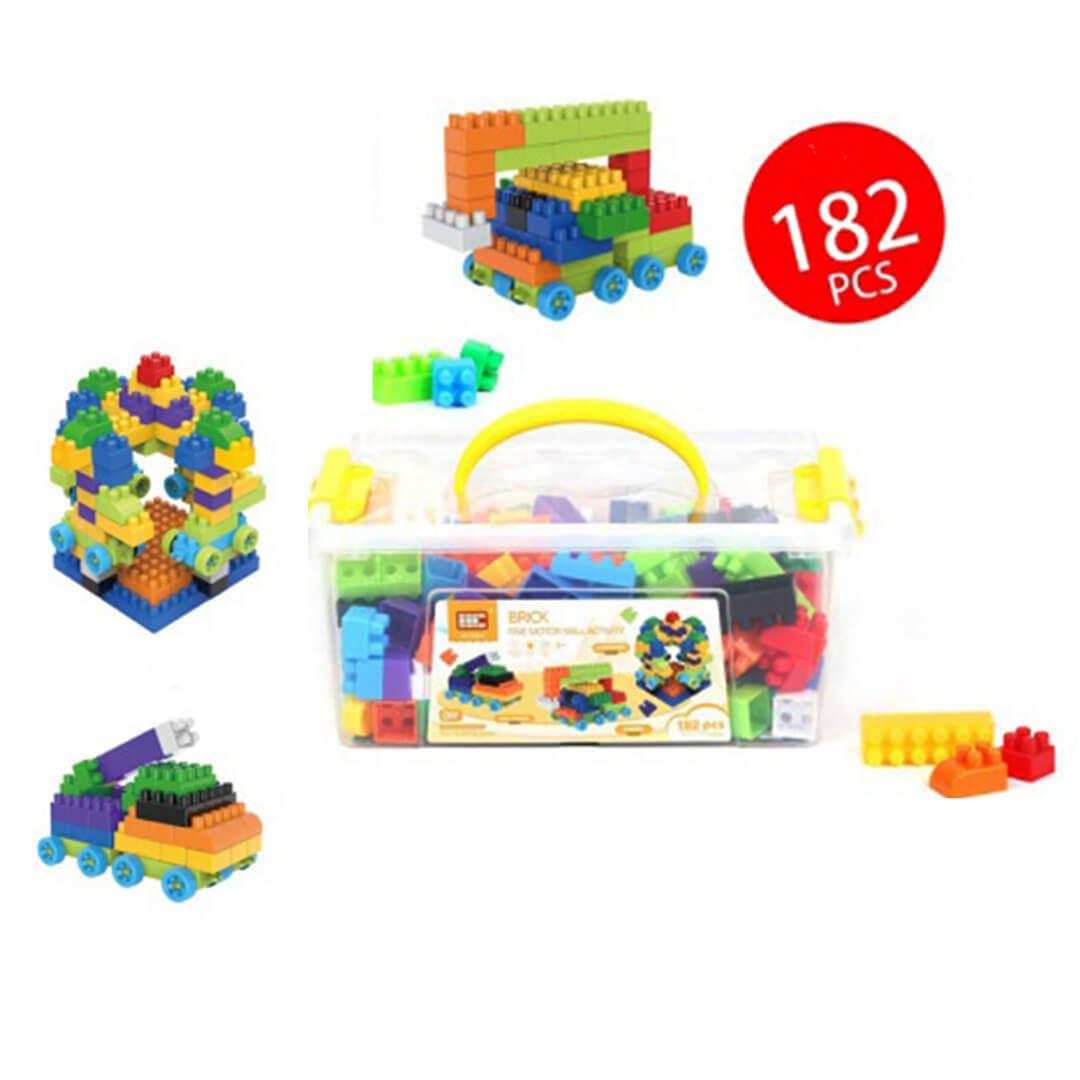 1_7dba9930-6b58-462b-ace0-00995f30224e.jpg 182-Piece Small Classic Building Block Set - Image 1