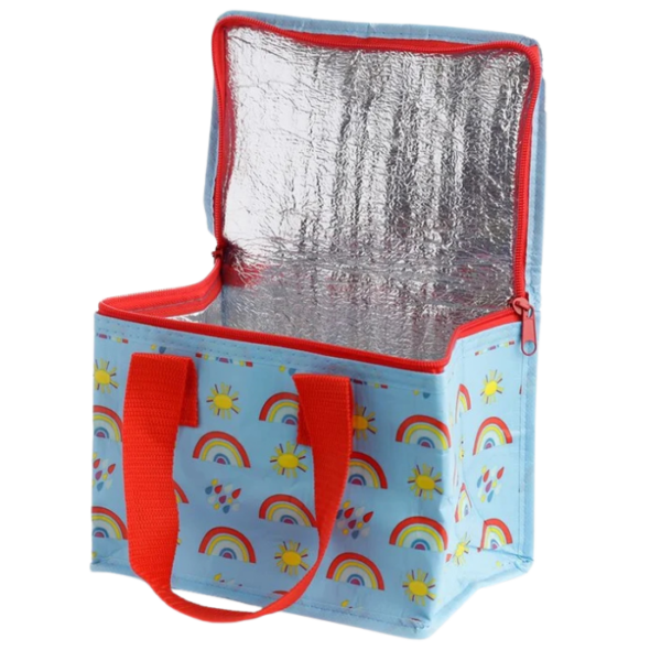 Somewhere Rainbow Insulated Lunch Tote Bag