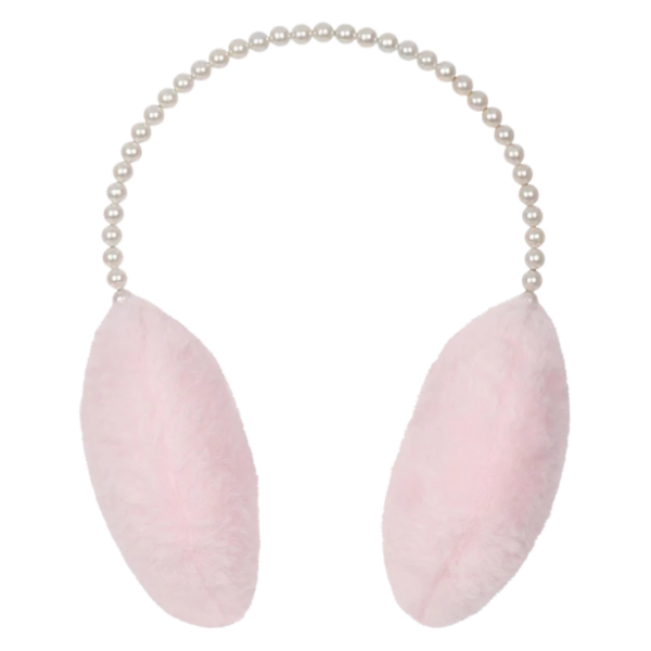 Pink Pearl Earmuffs