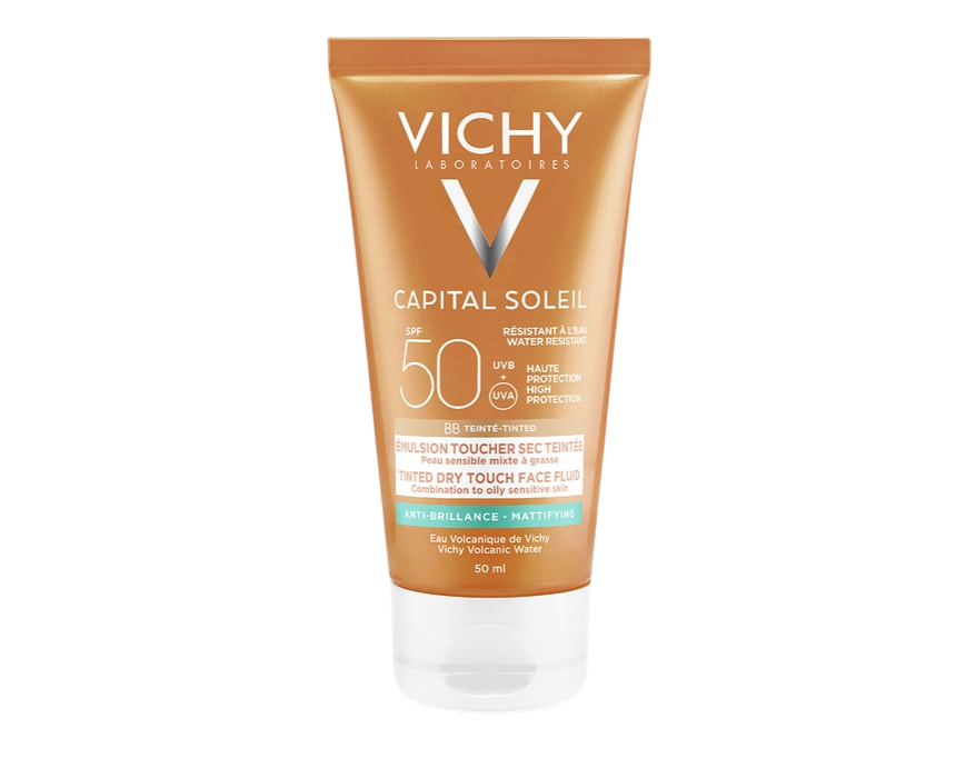 2 Vichy Capital Soleil Tinted Dry Touch Face Fluid SPF - Image 1