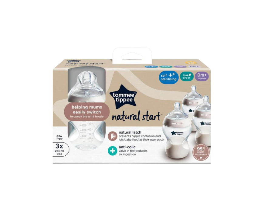 2 Baby Feeding Bottles Tommee Tippee - Image 1