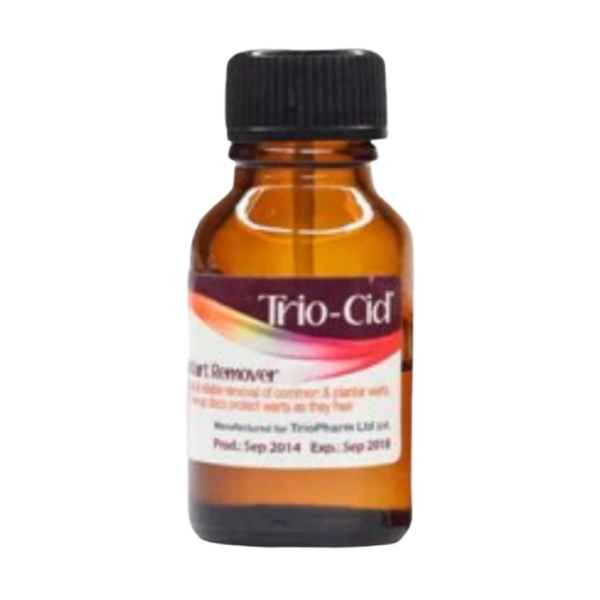 Trio Cid Warts Remover Solution Wart Treatment Liquid