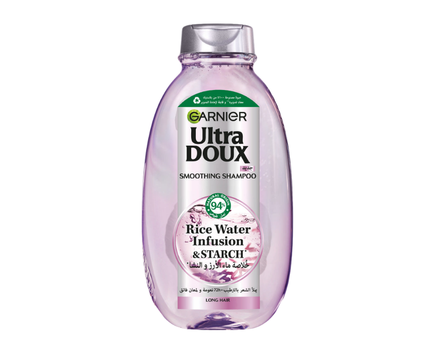 2 Garnier Ultra Doux Rice Water Shampoo - Image 1