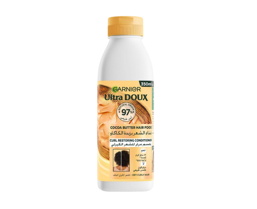 2 Garnier Ultra Doux Hair Food Cocoa Butter Conditioner - Image 1