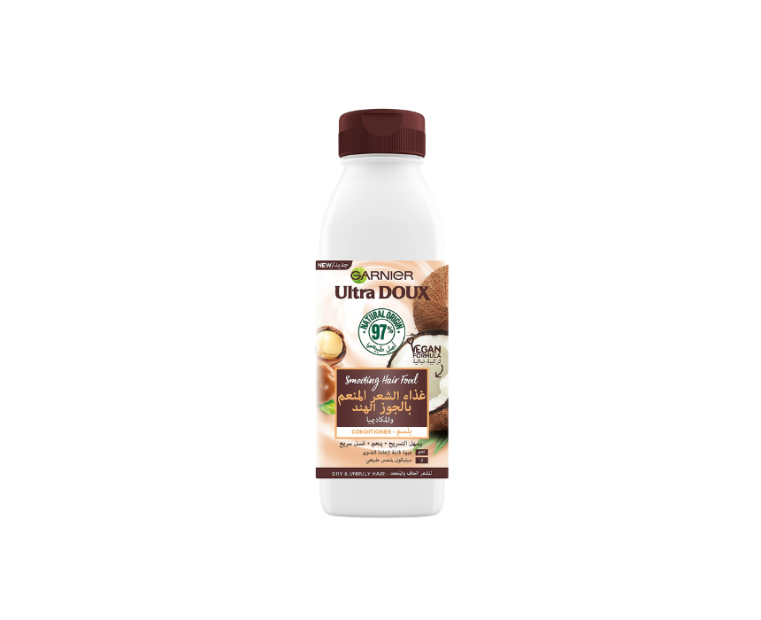2 Garnier Ultra Doux Hair Food Conditioner Macadamia - Image 1