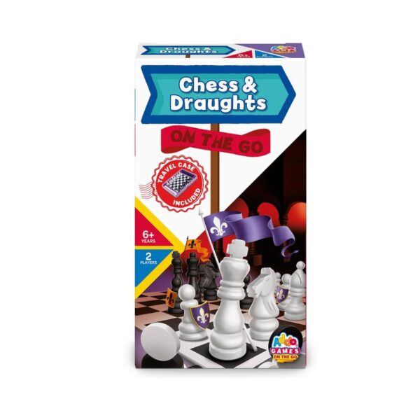 Addo Games On The Go Chess & Draughts Travel Game