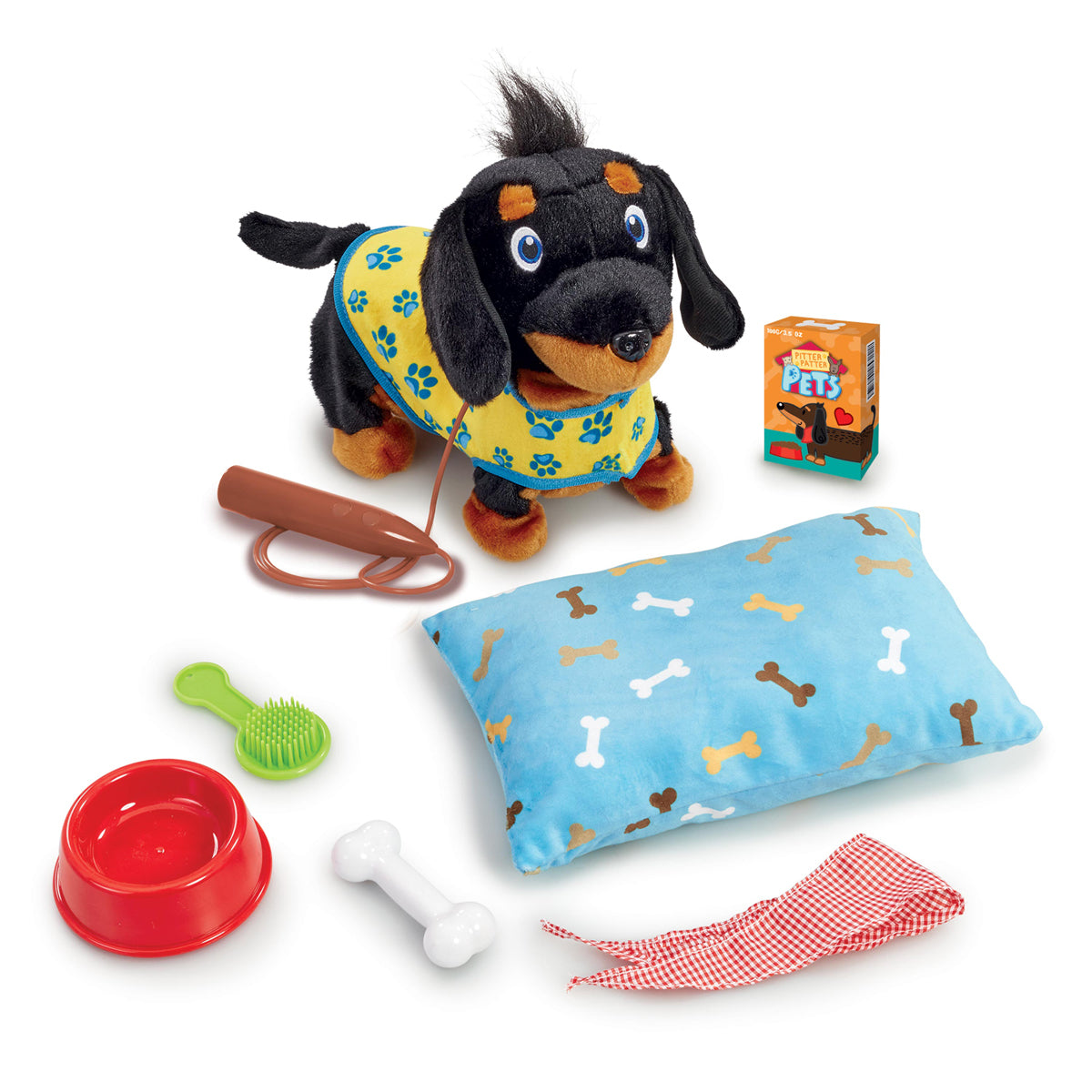 200545_afa209dd-17af-4757-a202-0402791f7172 Pitter Patter Pets Wiggle Jiggle Dachshund Deluxe Electronic Pet
