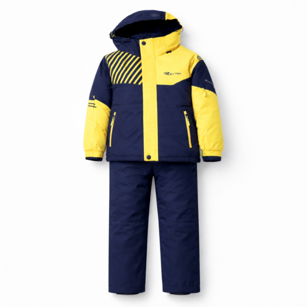 Kids Ski Set: Vibrant Yellow