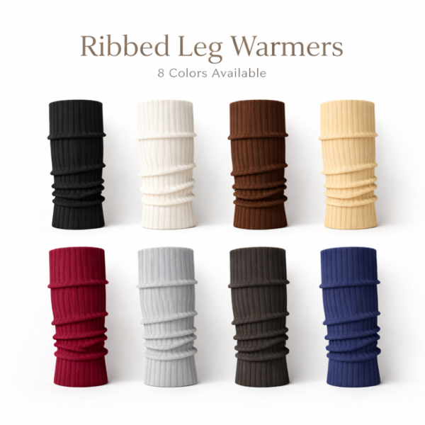 A. LEG Warmers: Ribbed