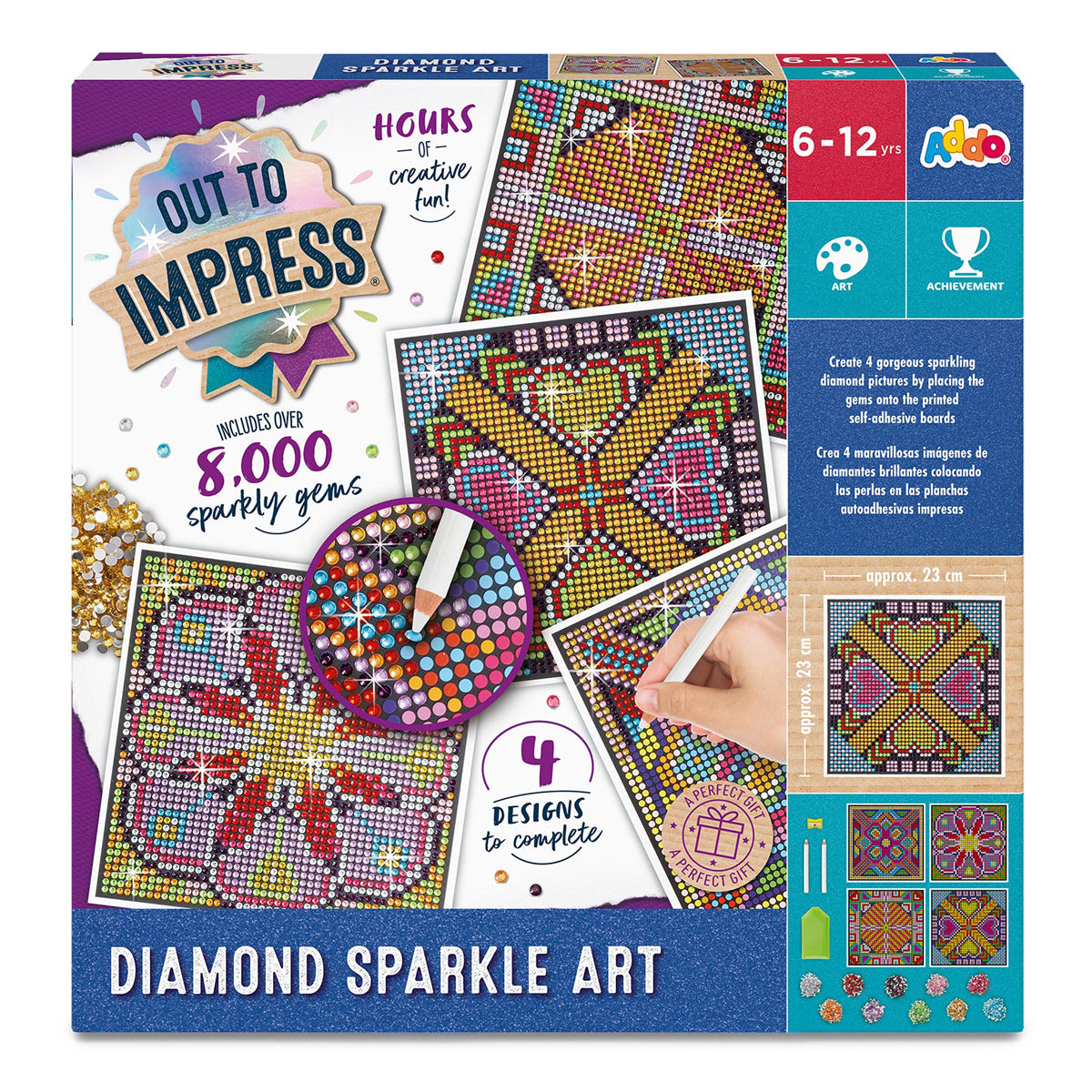 24D169BE_3_aee5afb4-c1d7-4760-9298-eeb86af8dec6 Out to Impress Diamond Sparkle Art Craft Set