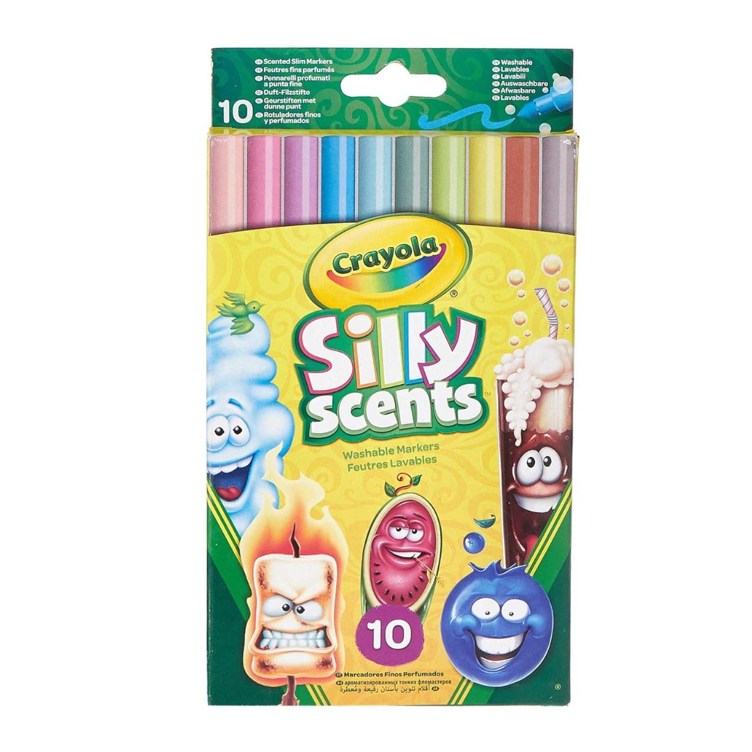 24D169BE_5_2fdd0c07-7f6b-4f36-bd59-cda919aaac07 Crayola Silly Scents Markers 10 Piece Set