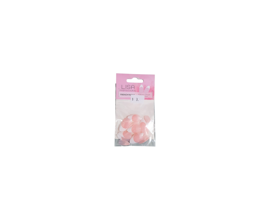 250 French Pink Nails Lisa - Image 1