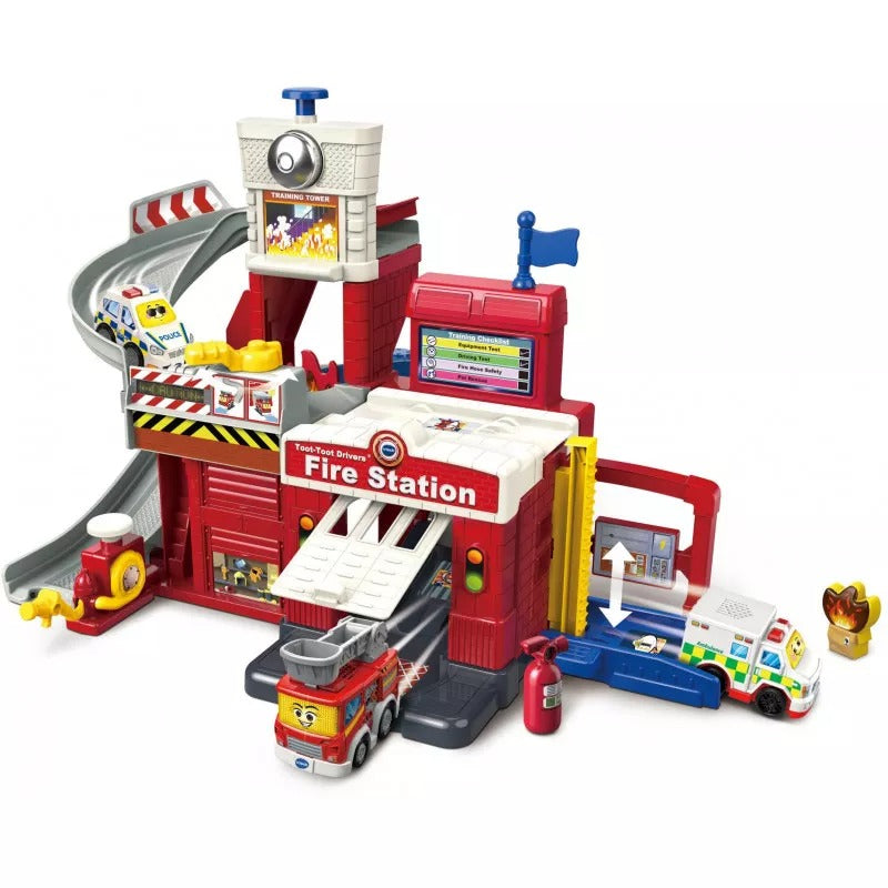 26069_3e1461aa-cb8d-4bb3-a472-cb39ffe41df6 VTech Toot-Toot Driver Fire Station