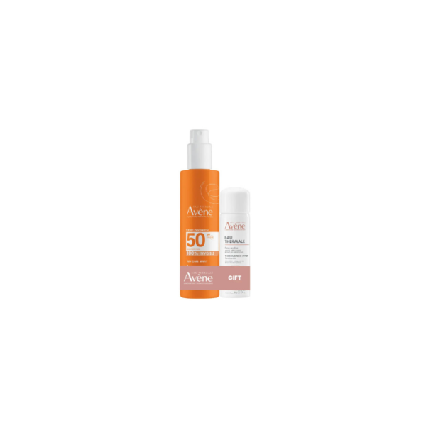 Sunscreen Spray SPF50+ and Thermal Spring Water Avene