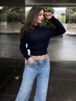 Daisy Sweater in Black - Image 