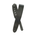 D’addario 25BL Basic Leather Guitar Strap - Image 