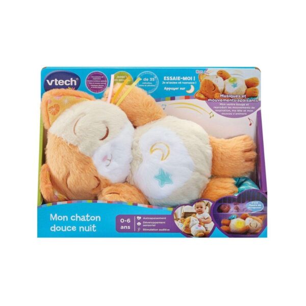 VTech Mon Chaton Douce Nuit-FRENCH EDITION