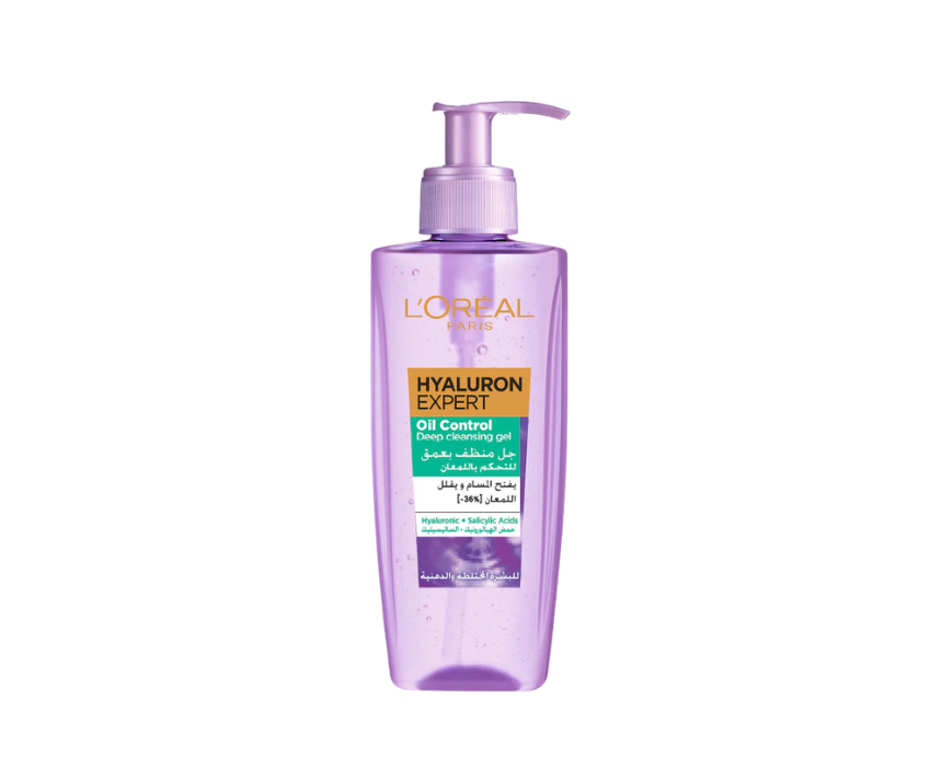 3 L Oreal Hyaluron Expert Oil Contr Face Wash - Image 1