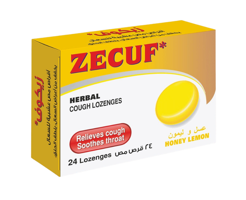 3 Herbal Cough Lozenges Zecuf - Image 1