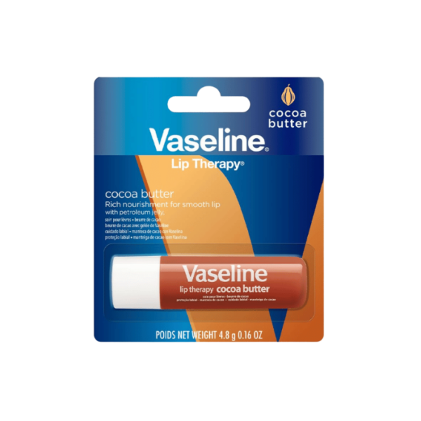Vaseline Lip Therapy Cocoa Butter Stick Moisturizing Lip Balm