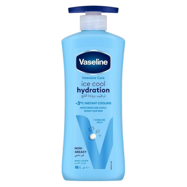 Vaseline Ice Cool Hydration Body Lotion Moisturizing Summer Care