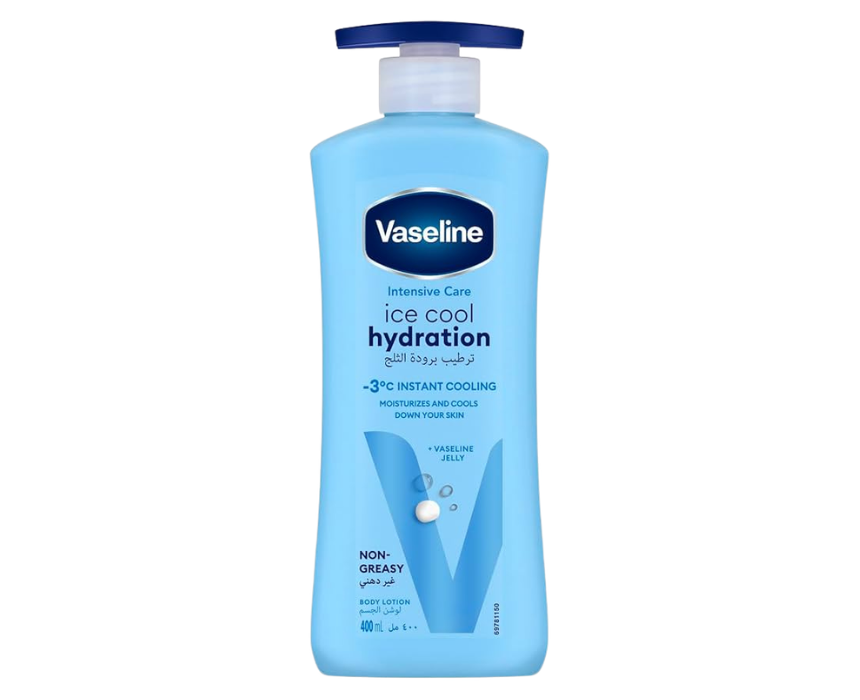 3 Vaseline Ice Cool Hydration Body Lotion Moisturizing Summer Care - Image 1