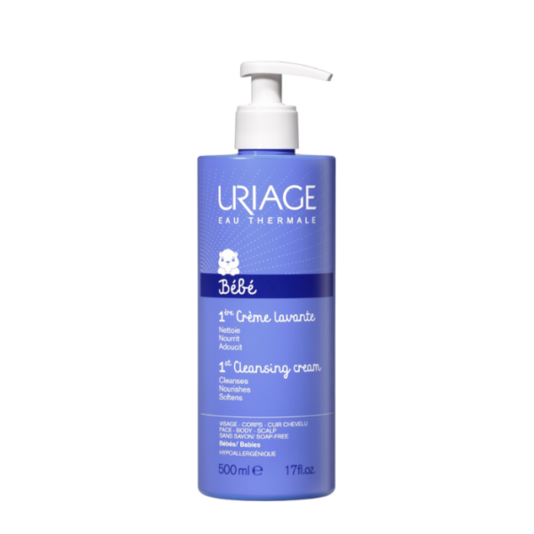 Uriage Bebe Creme Lavante Surgras Moussant Soap