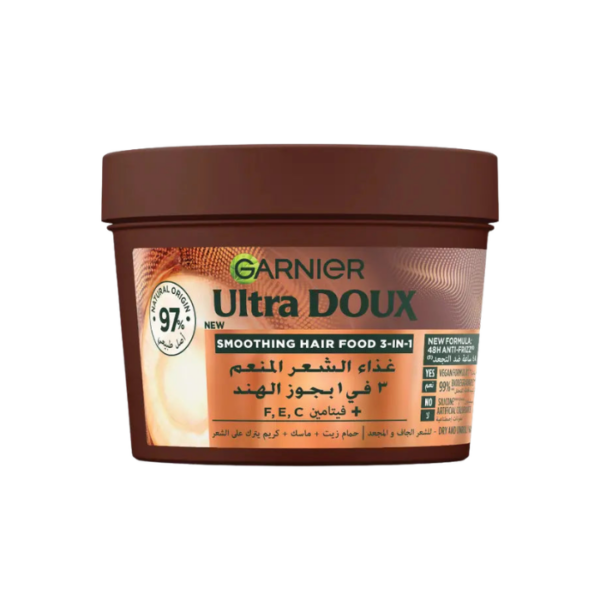 Garnier Ultra Doux Hair Food Smoothing Coconut And Macadamia
