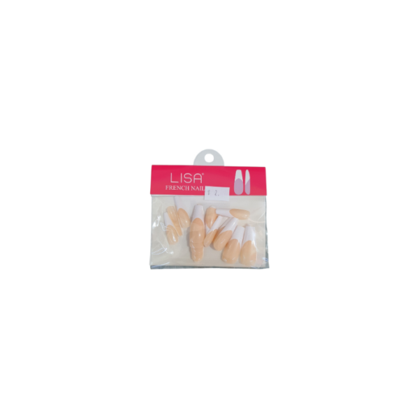 Coffin French Nails Lisa